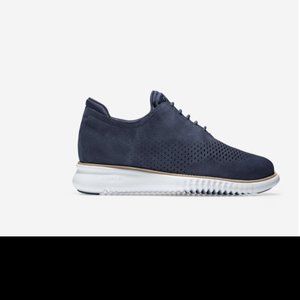 ZERØGRAND Lined Laser Wingtip Oxford